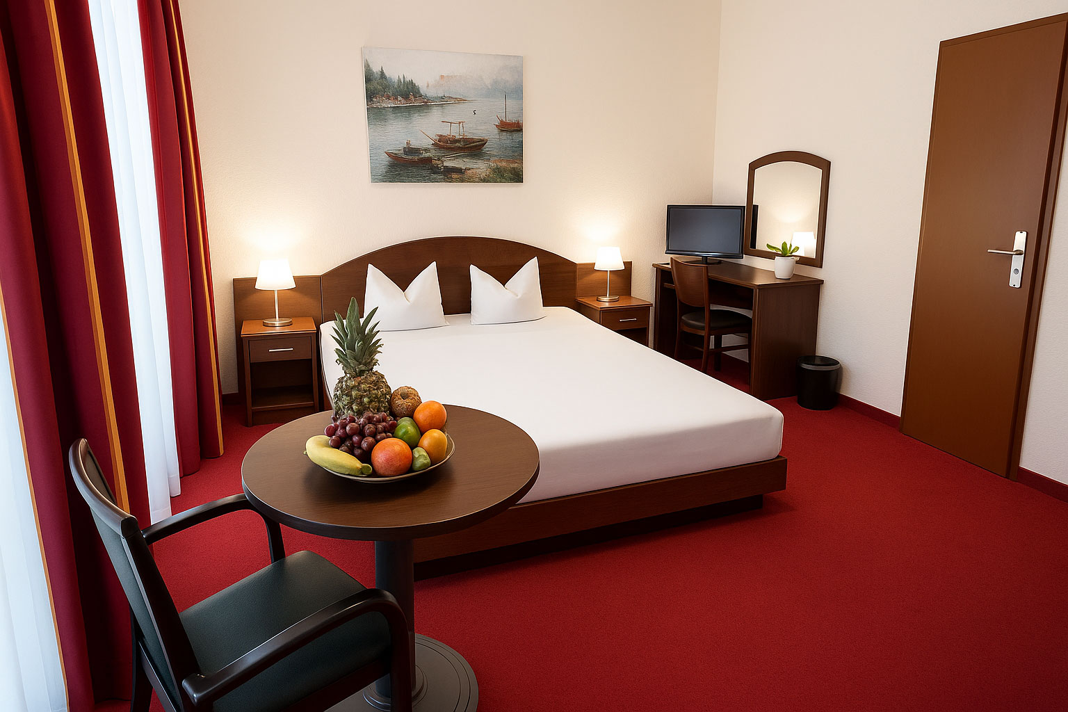 Doppelzimmer Hotel Polo Hamburg