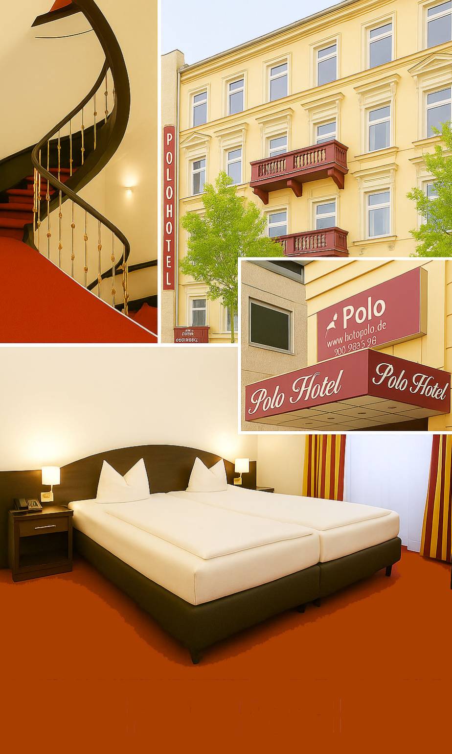 Eingang Hotel Polo Hamburg